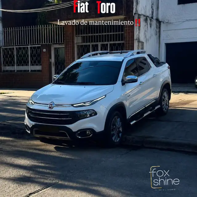 Fiat Toro · lavado de mantenimiento